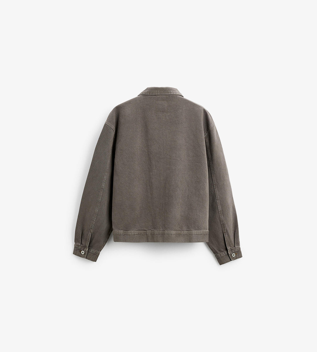 Washed boxy fit jacket